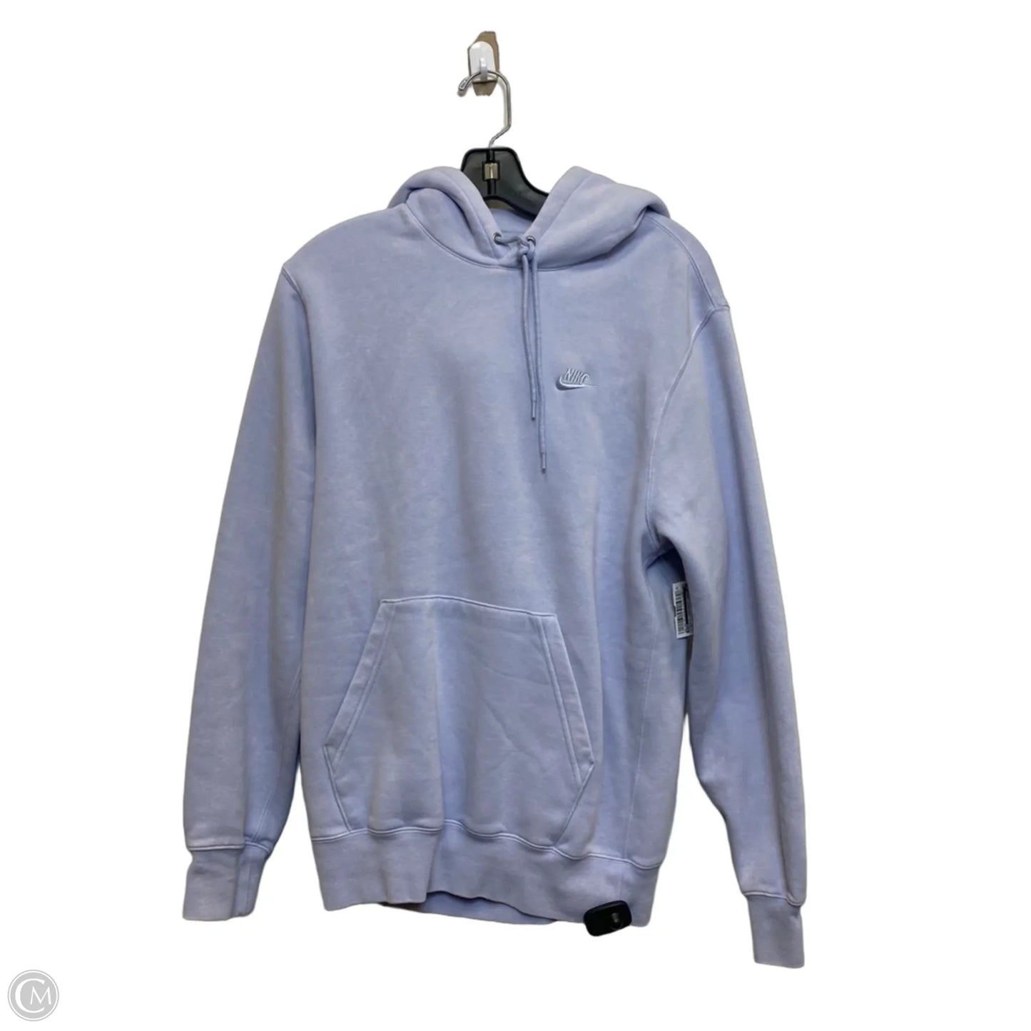 Athletic Sweatshirt Hoodie By Nike In Blue, Size: Xs