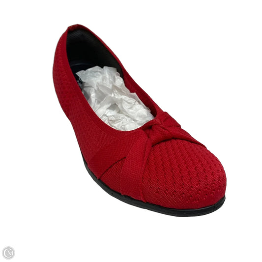 Shoes Flats By Bzees In Red, Size: 10
