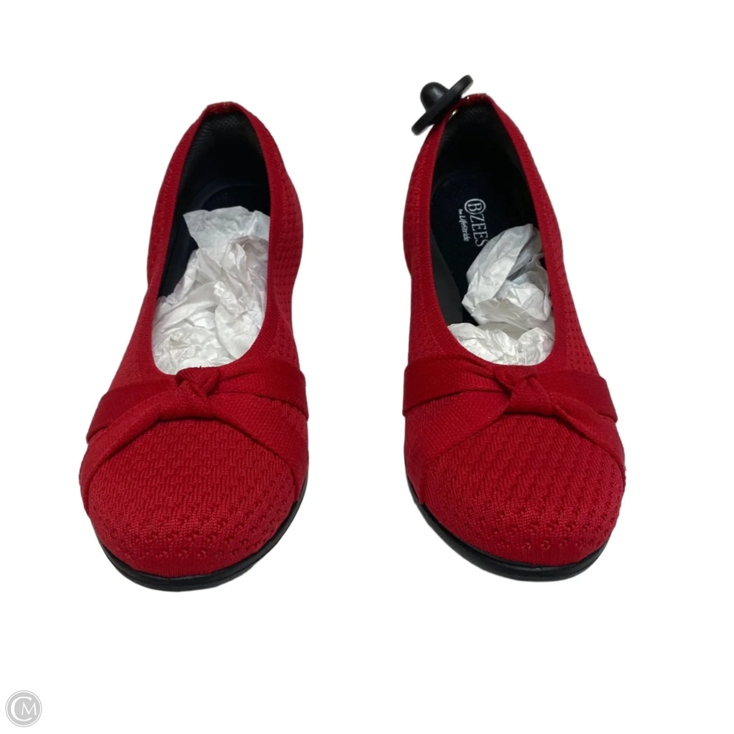 Shoes Flats By Bzees In Red, Size: 10