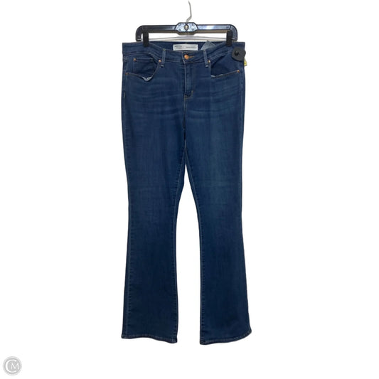Jeans Boot Cut By Levis In Blue Denim, Size: 12l