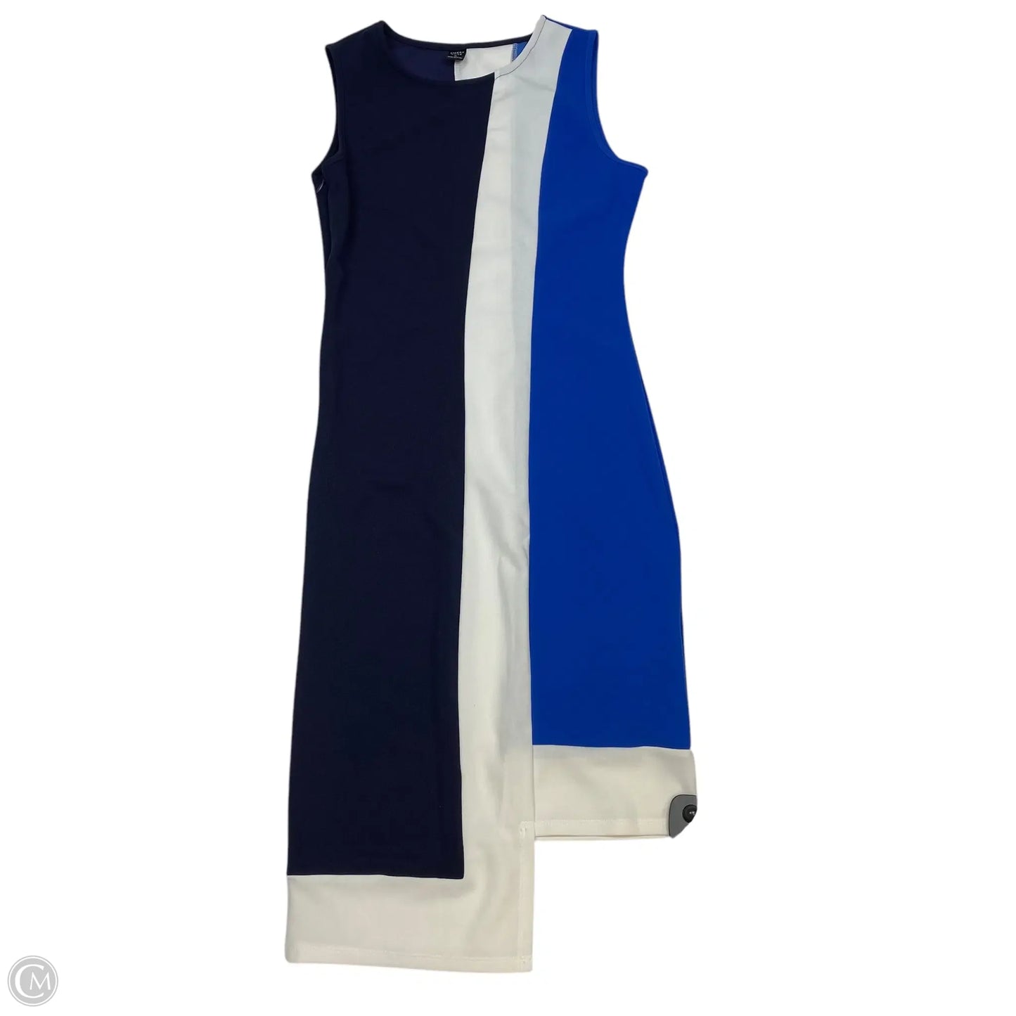 Dress Casual Midi By Emery Rose In Blue, Size: M