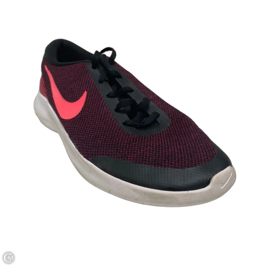 Shoes Athletic By Nike In Black & Pink, Size: 9