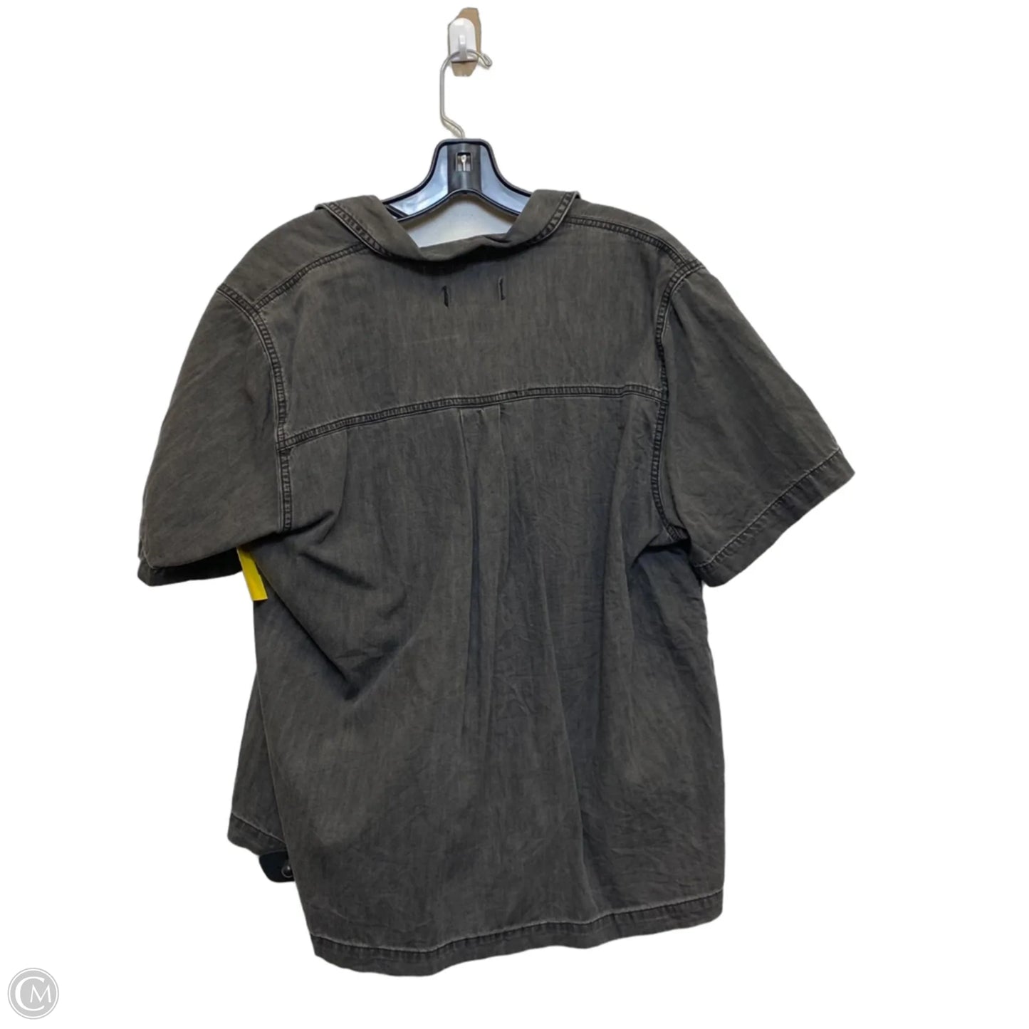 Top Short Sleeve By Madewell In Grey, Size: Xl