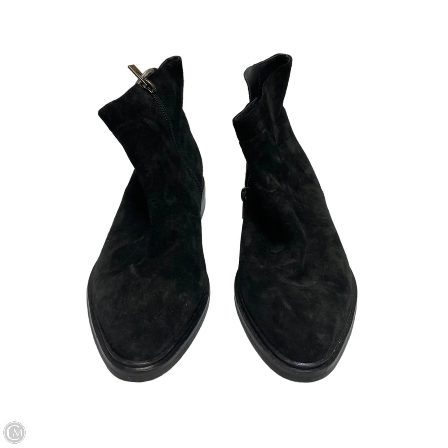 Boots Ankle Flats By Via Spiga In Black, Size: 7.5