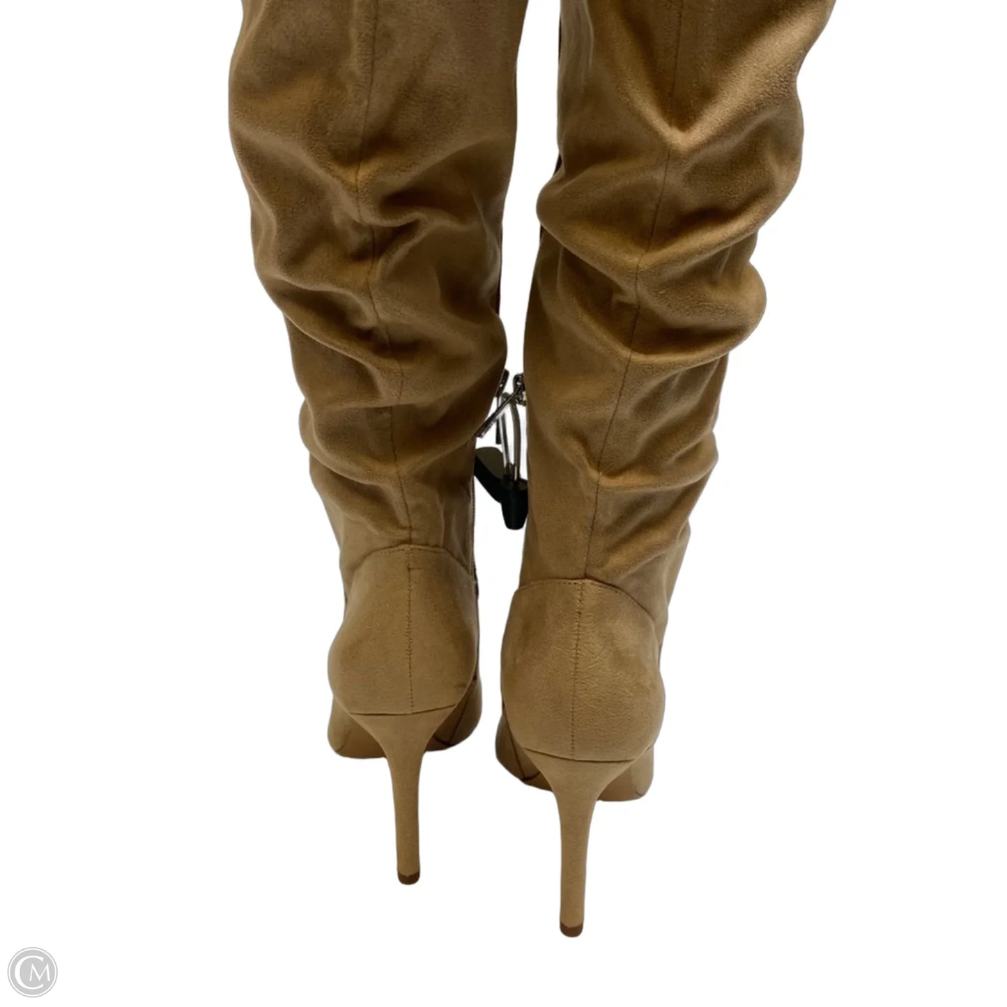 Boots Knee Heels By Jessica Simpson In Tan, Size: 6.5