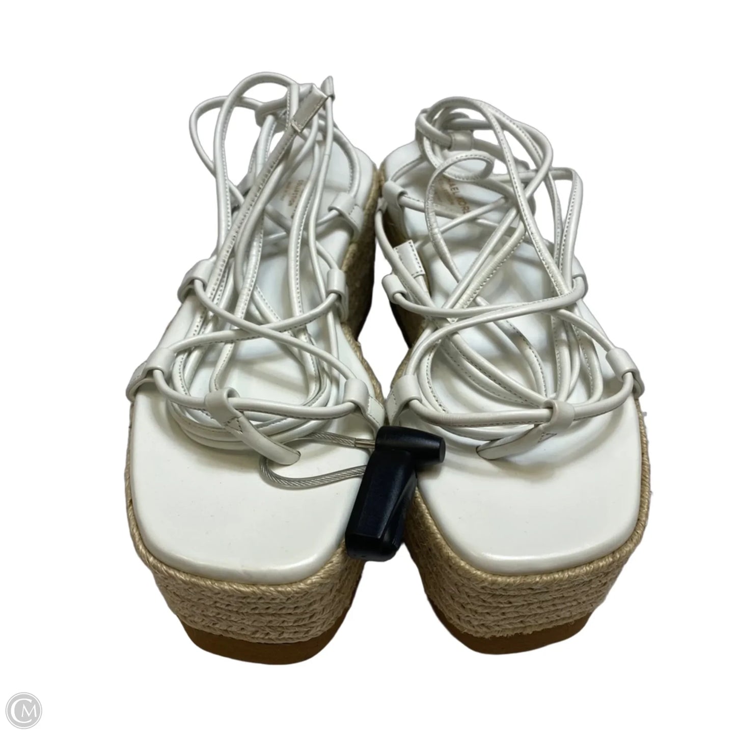 Sandals Designer By Michael Kors Collection In White, Size: 6