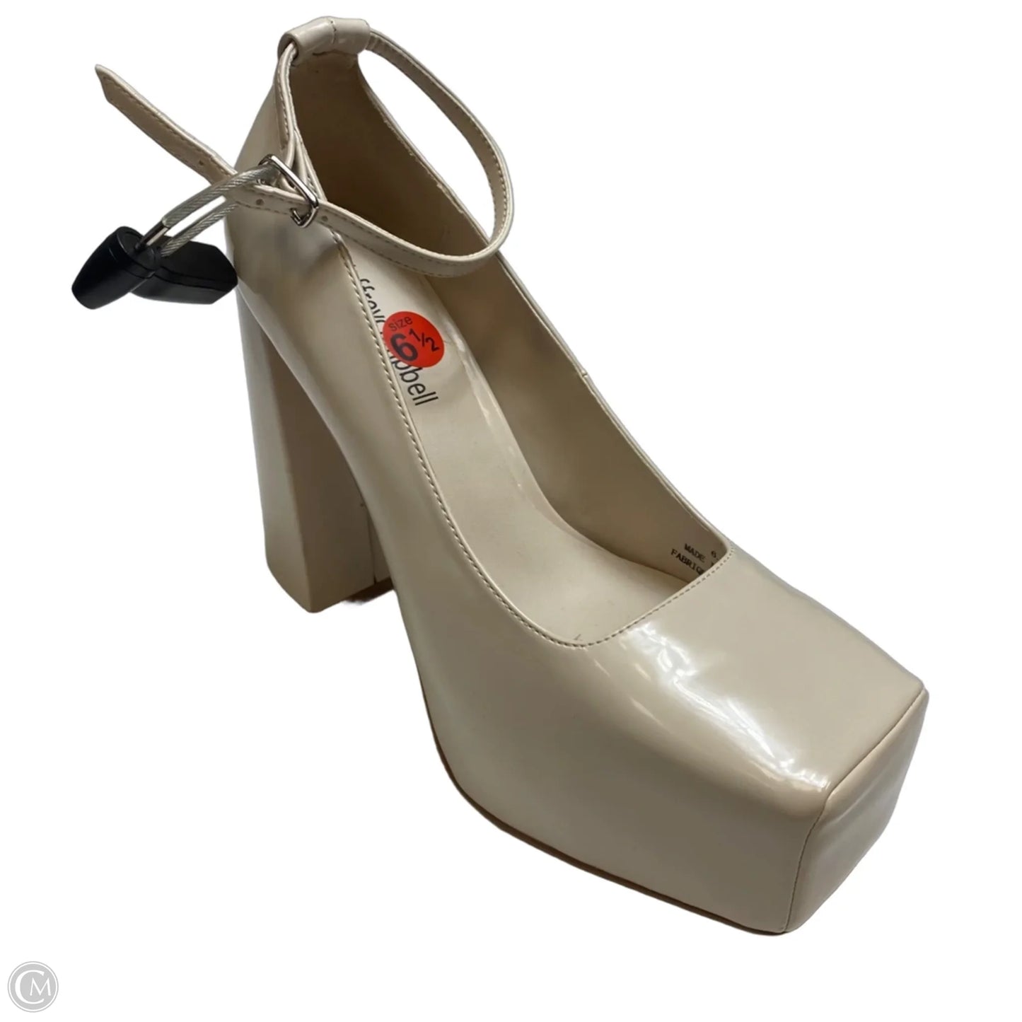 Shoes Designer By Jeffrey Campbell In Cream, Size: 6.5