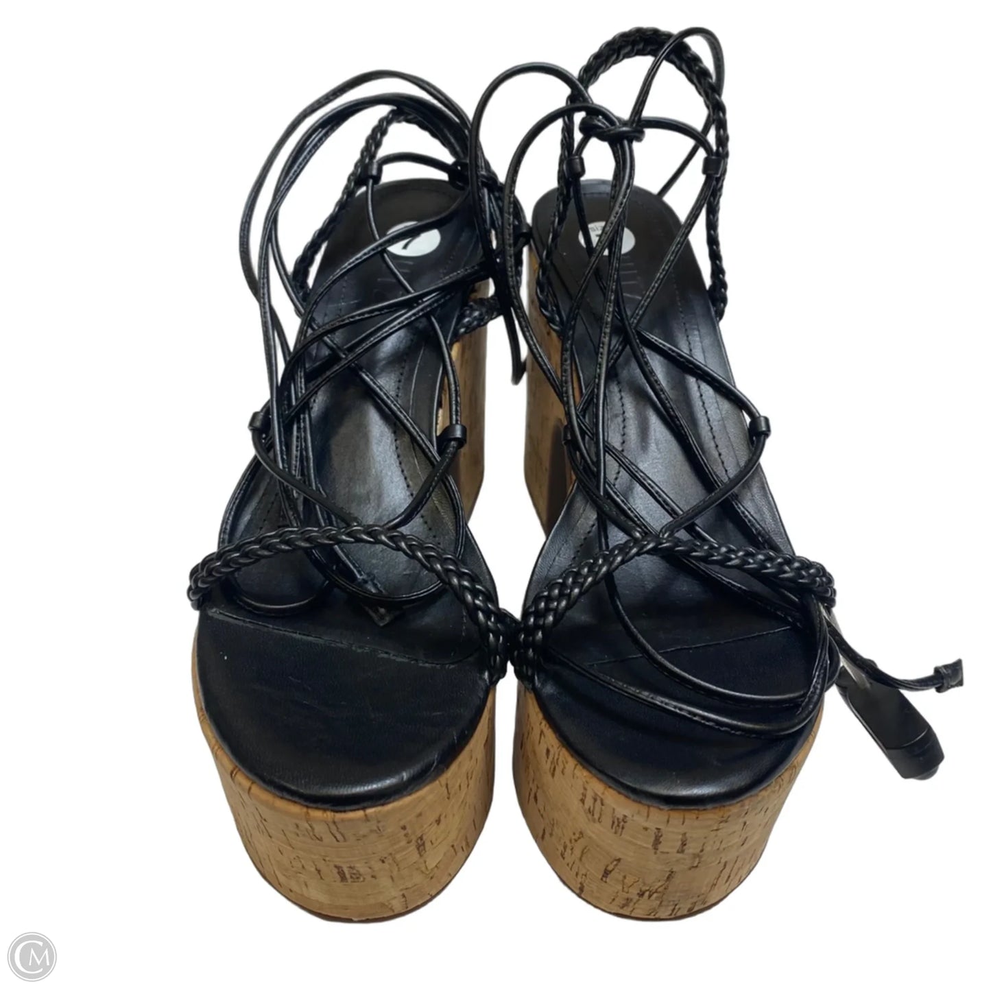 Sandals Heels Block By Schutz In Black, Size: 7