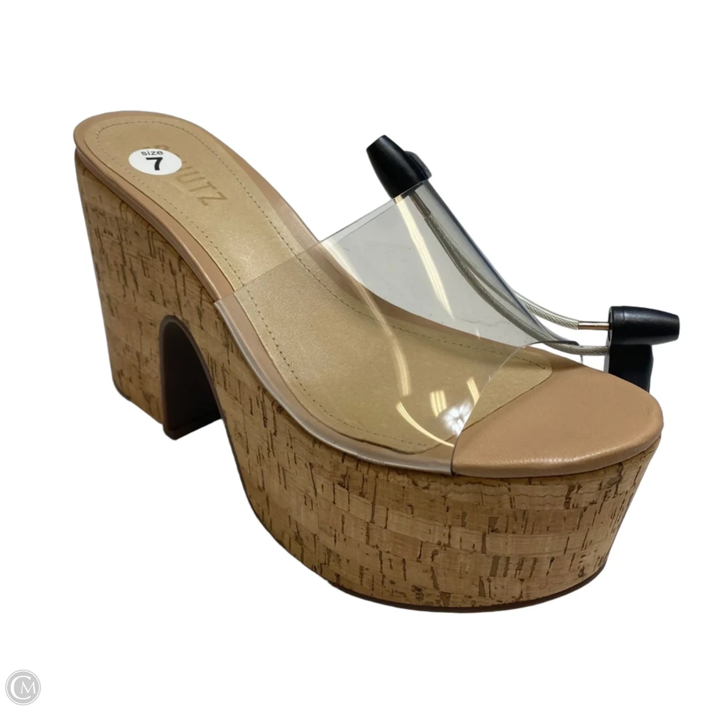 Sandals Heels Block By Schutz In Clear, Size: 7