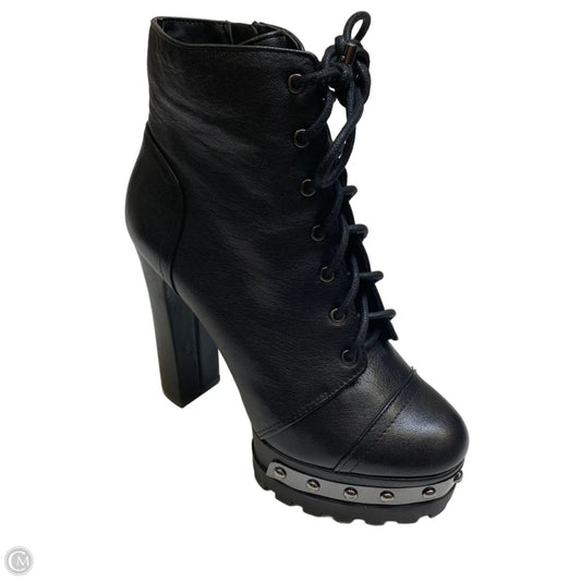 Boots Ankle Heels By Jessica Simpson In Black, Size: 6.5