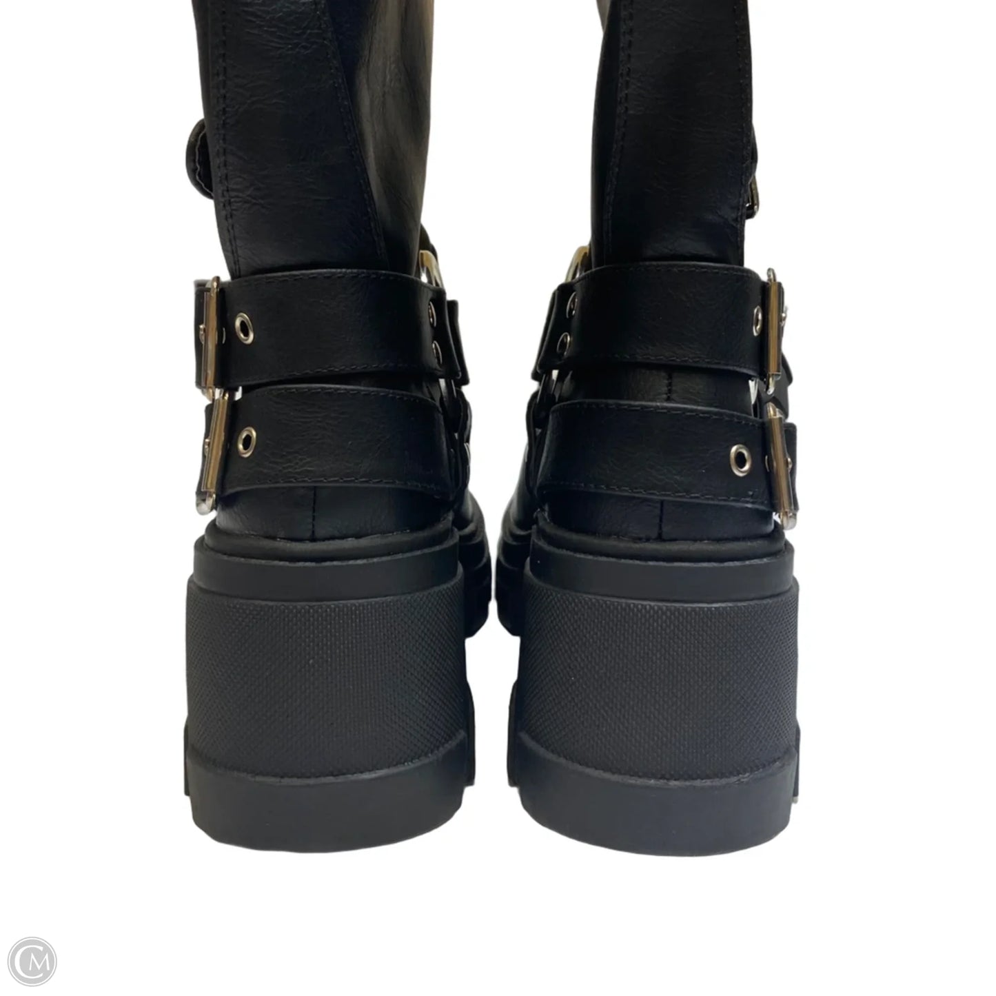Boots Knee Flats By Fashion Nova In Black, Size: 7