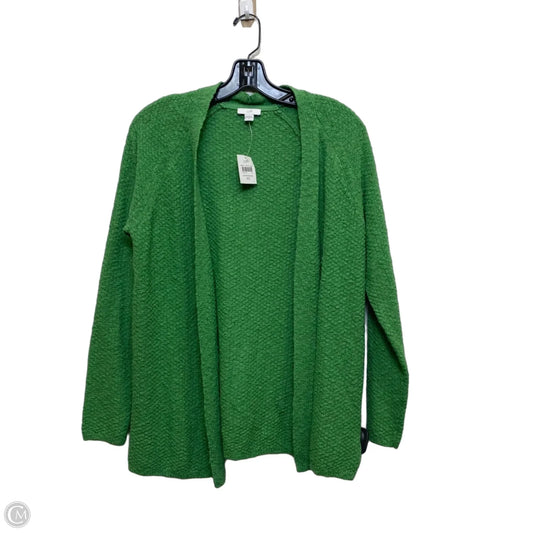 Sweater Cardigan By J. Jill In Green, Size: Xs