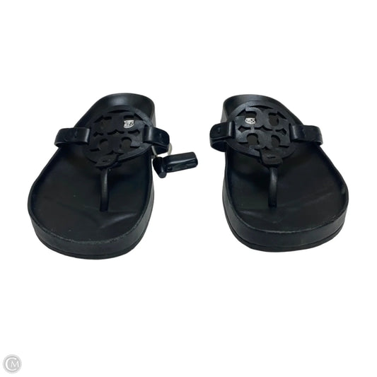 Sandals Designer By Tory Burch In Black, Size: 8.5