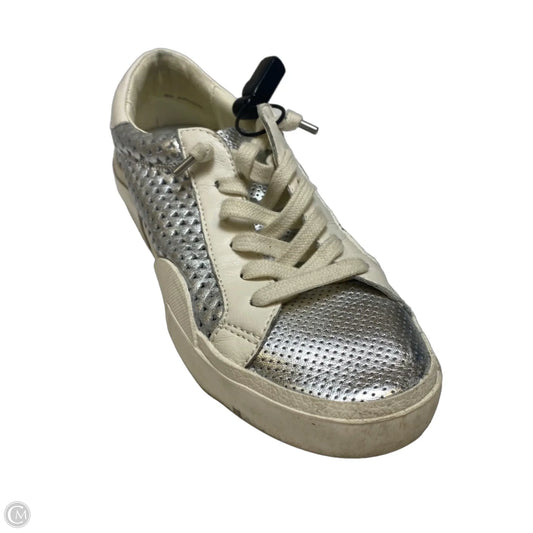 Shoes Sneakers By Dolce Vita In Silver, Size: 8