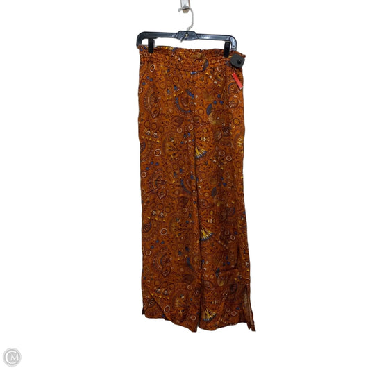 Pants Wide Leg By Anthropologie In Orange, Size: S