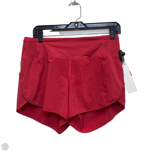 Athletic Shorts Designer By Lululemon In Pink, Size: M