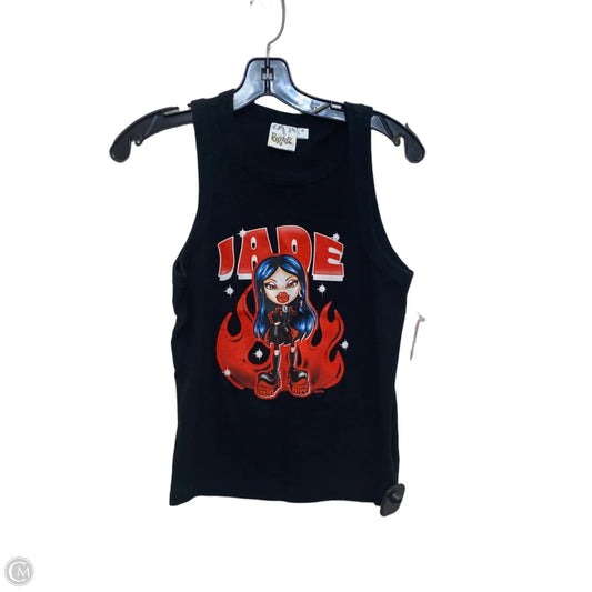 Top Sleeveless By Bratz In Black, Size: L