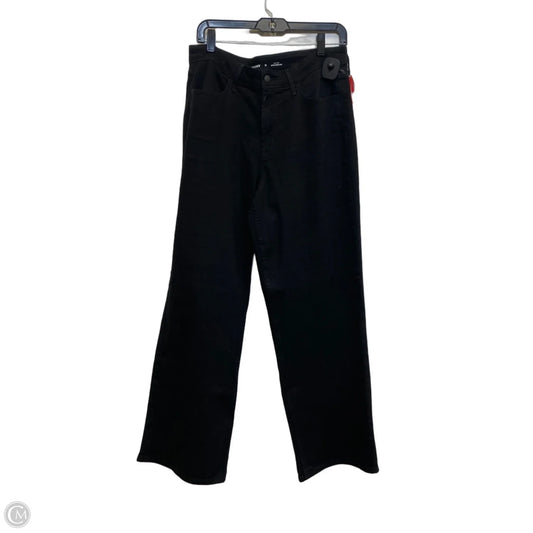Jeans Wide Leg By Old Navy In Black Denim, Size: 12