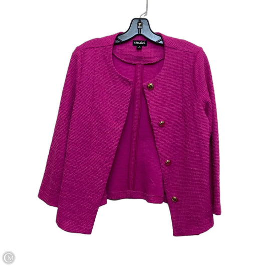 Blazer By Messini In Pink, Size: S