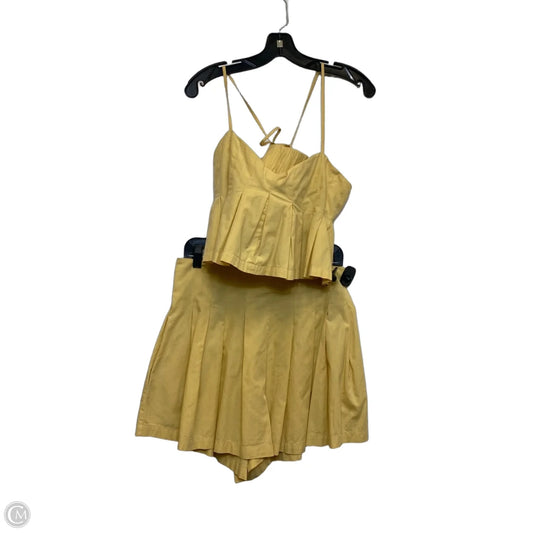 Shorts Set By Free People In Yellow, Size: L