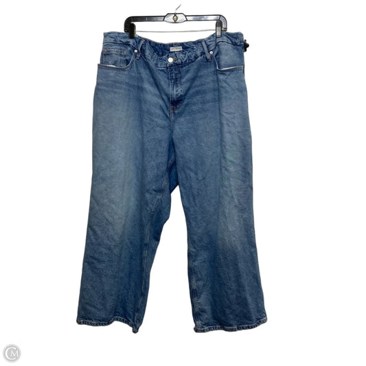 Jeans Designer By Good American In Blue Denim, Size: 22