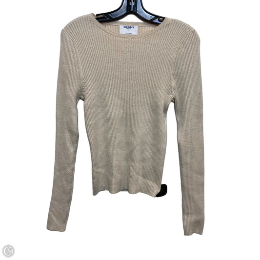Sweater By Old Navy In Cream, Size: M