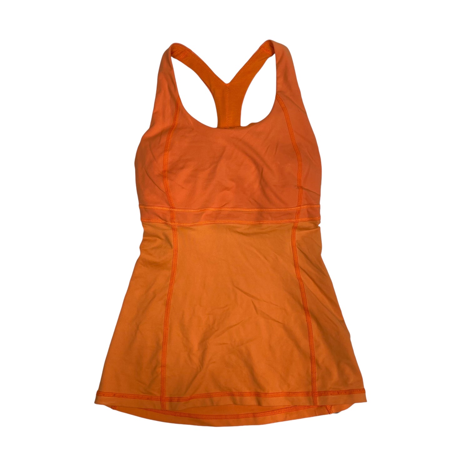 Athletic Tank Top By Lululemon In Orange, Size: S