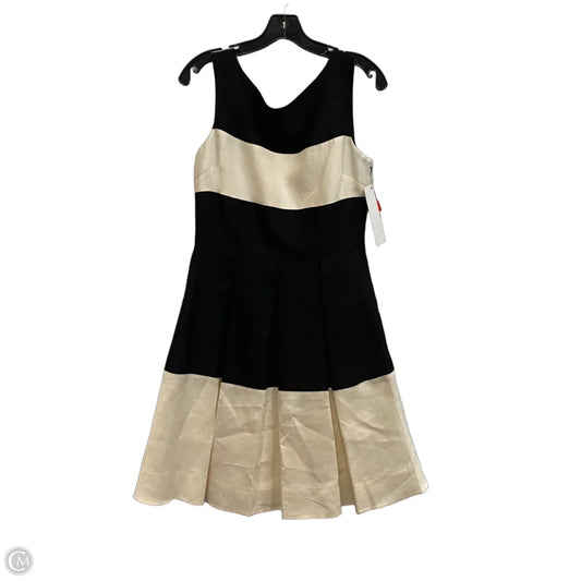Dress Designer By Kate Spade In Black & White, Size: M
