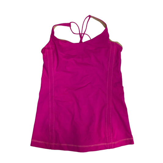 Athletic Tank Top By Lululemon In Pink, Size: 6