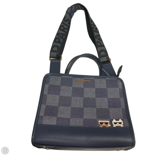 Crossbody Designer By Karl Lagerfeld, Size: Medium