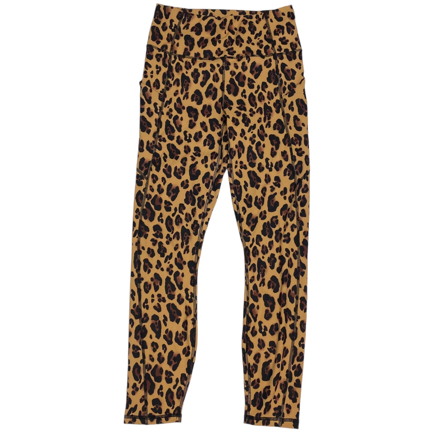 Athletic Leggings By Fabletics In Animal Print, Size: S