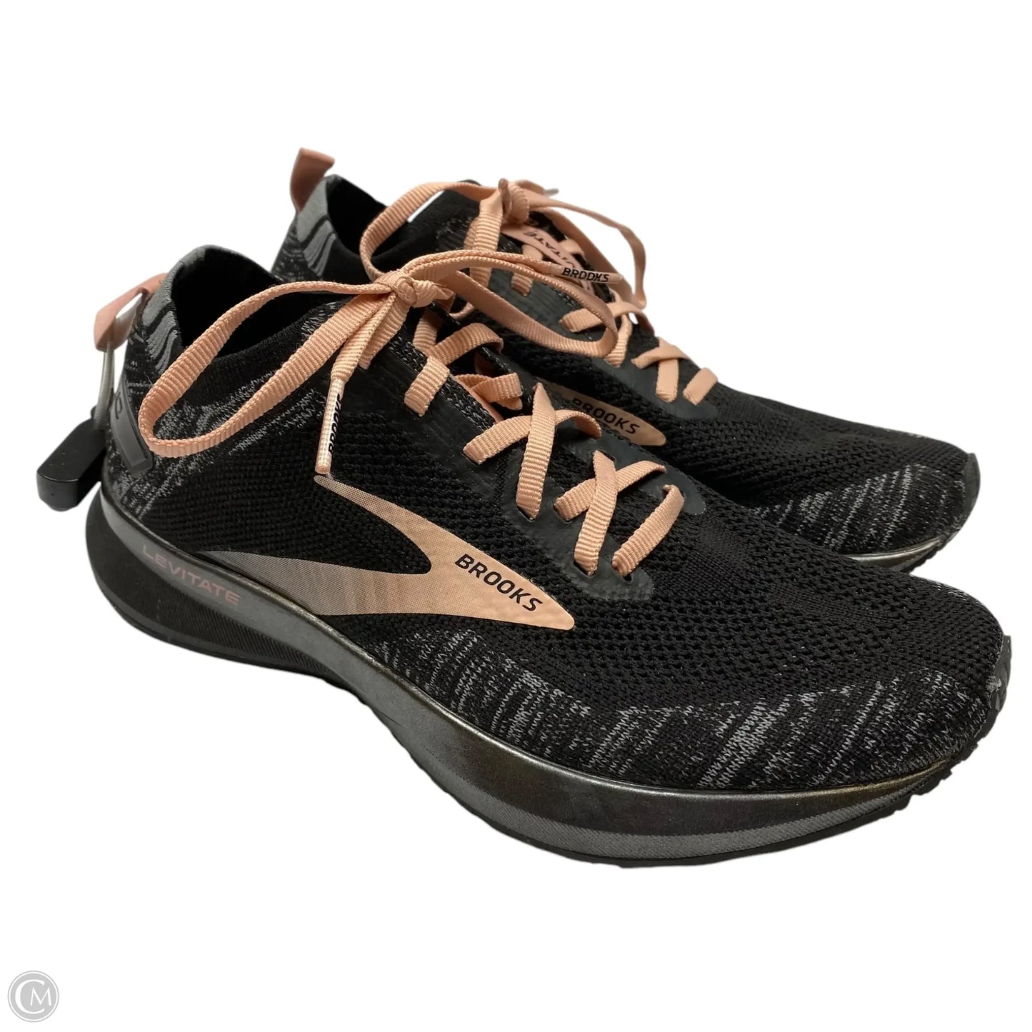 Shoes Athletic By Brooks In Black, Size: 8