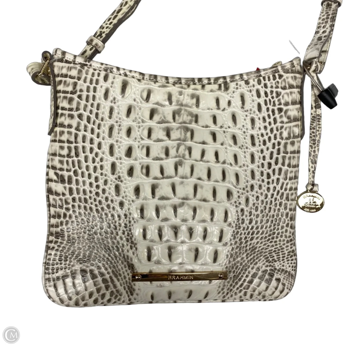 Crossbody Designer By Brahmin, Size: Medium