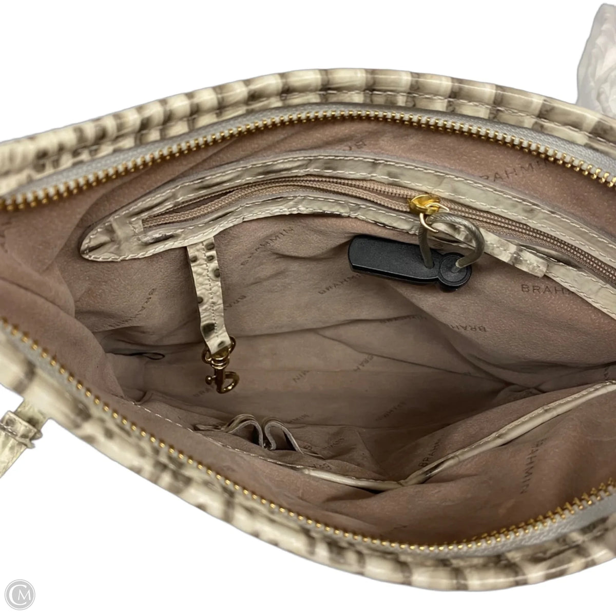 Crossbody Designer By Brahmin, Size: Medium