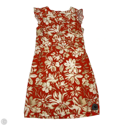 Dress Casual Short By Jessica Howard In Orange, Size: S