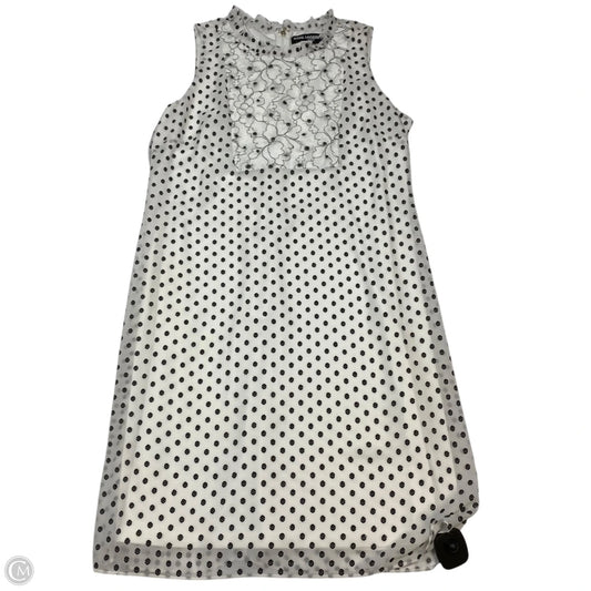 Dress Designer By Karl Lagerfeld In Black & White, Size: M