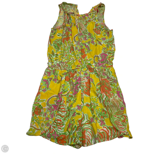 Dress Designer By Lilly Pulitzer In Yellow, Size: M