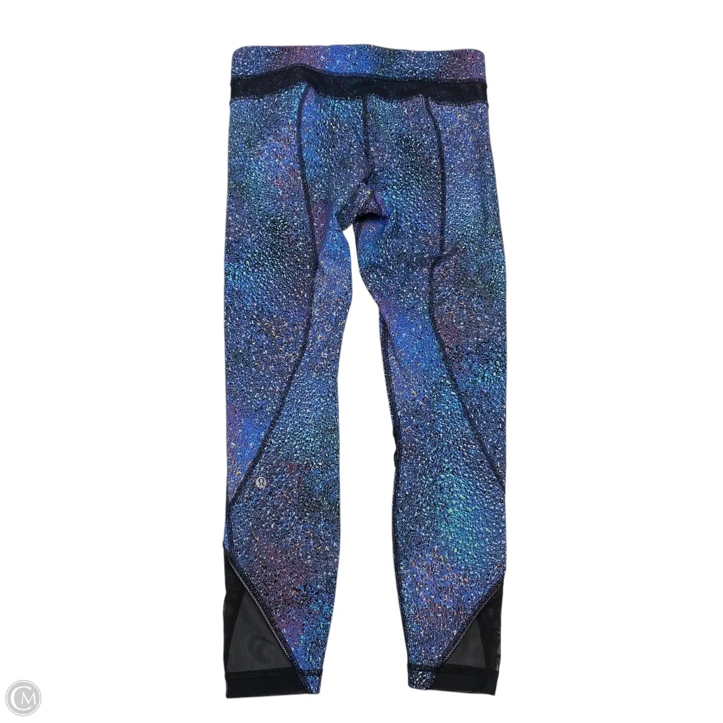 Athletic Leggings Capris By Lululemon In Blue, Size: 6