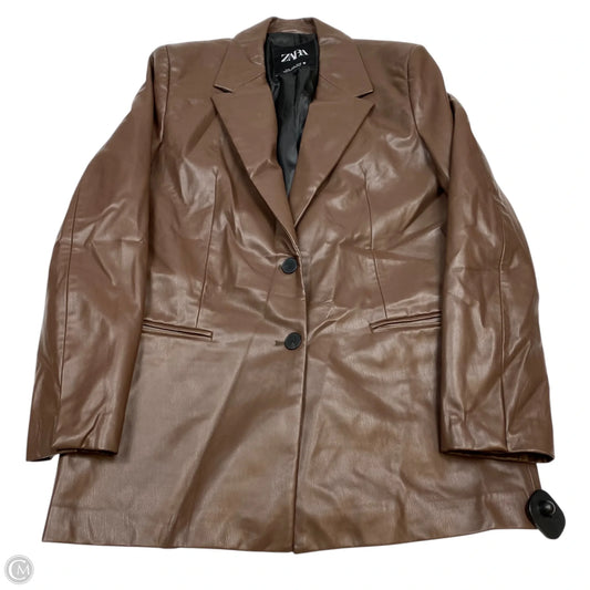 Blazer By Zara In Brown, Size: M