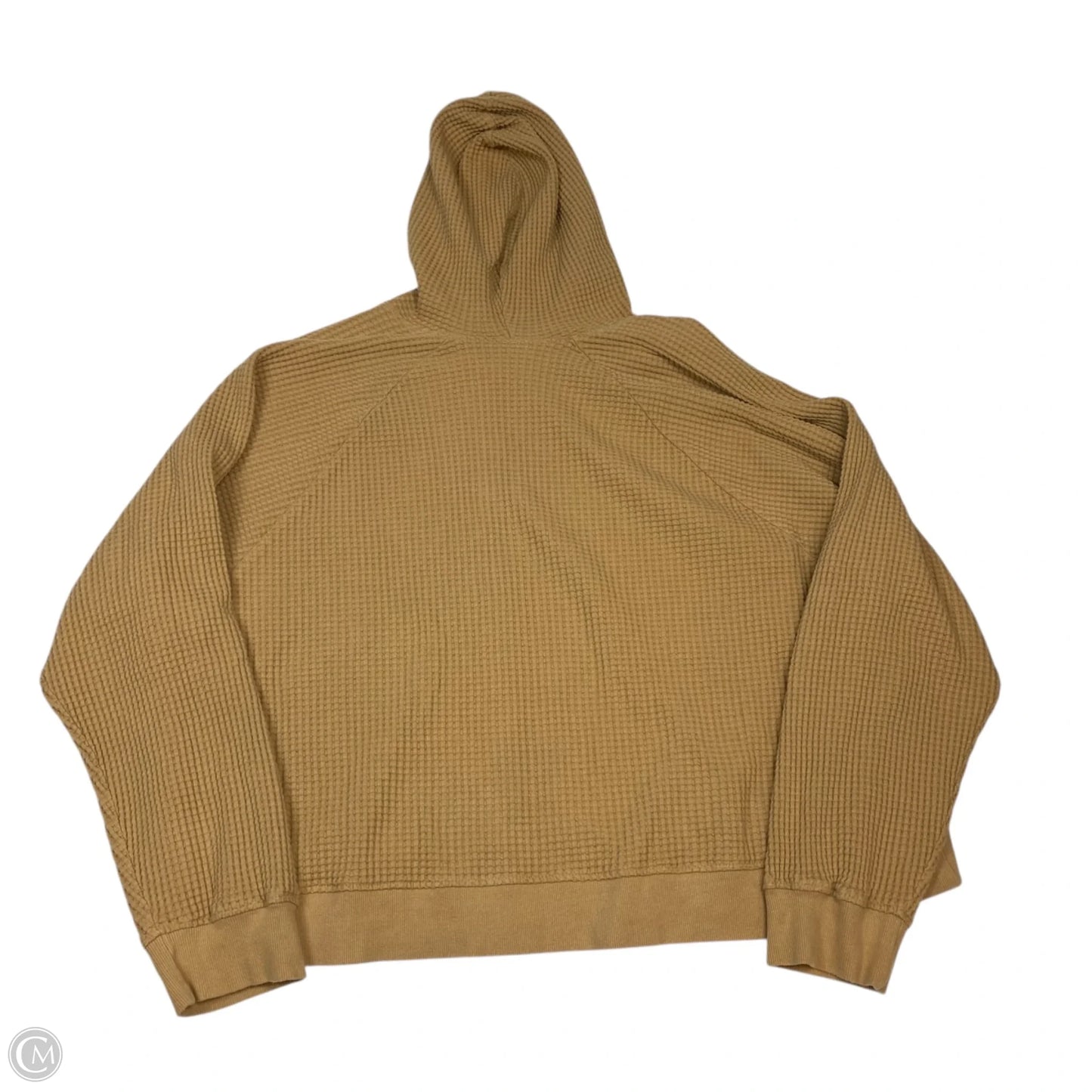 Athletic Sweatshirt Hoodie By The North Face In Tan, Size: Xxl