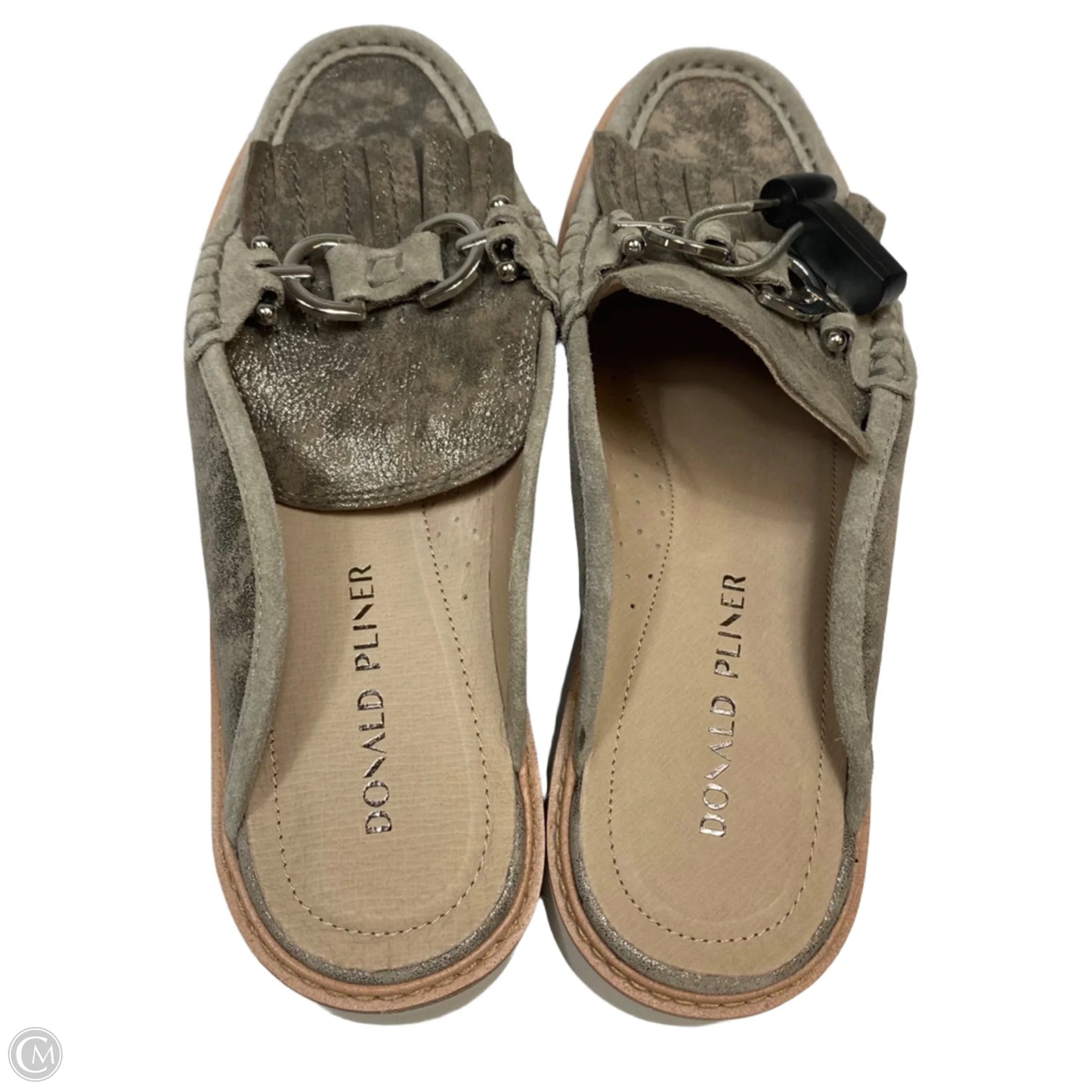 Shoes Flats By Donald Pliner In Grey, Size: 9.5