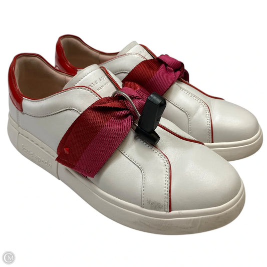 Shoes Designer By Kate Spade In White, Size: 8.5