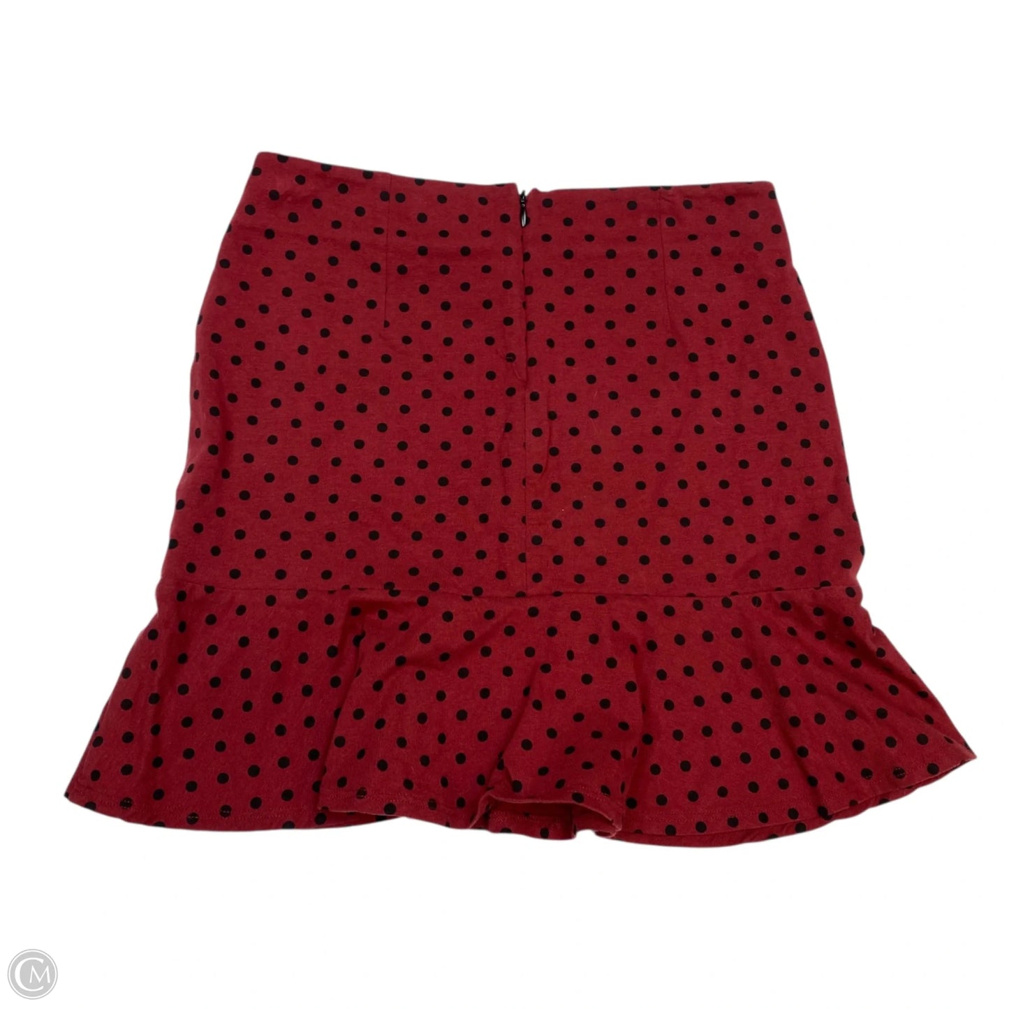 Skirt Mini & Short By Forever 21 In Black & Red, Size: S