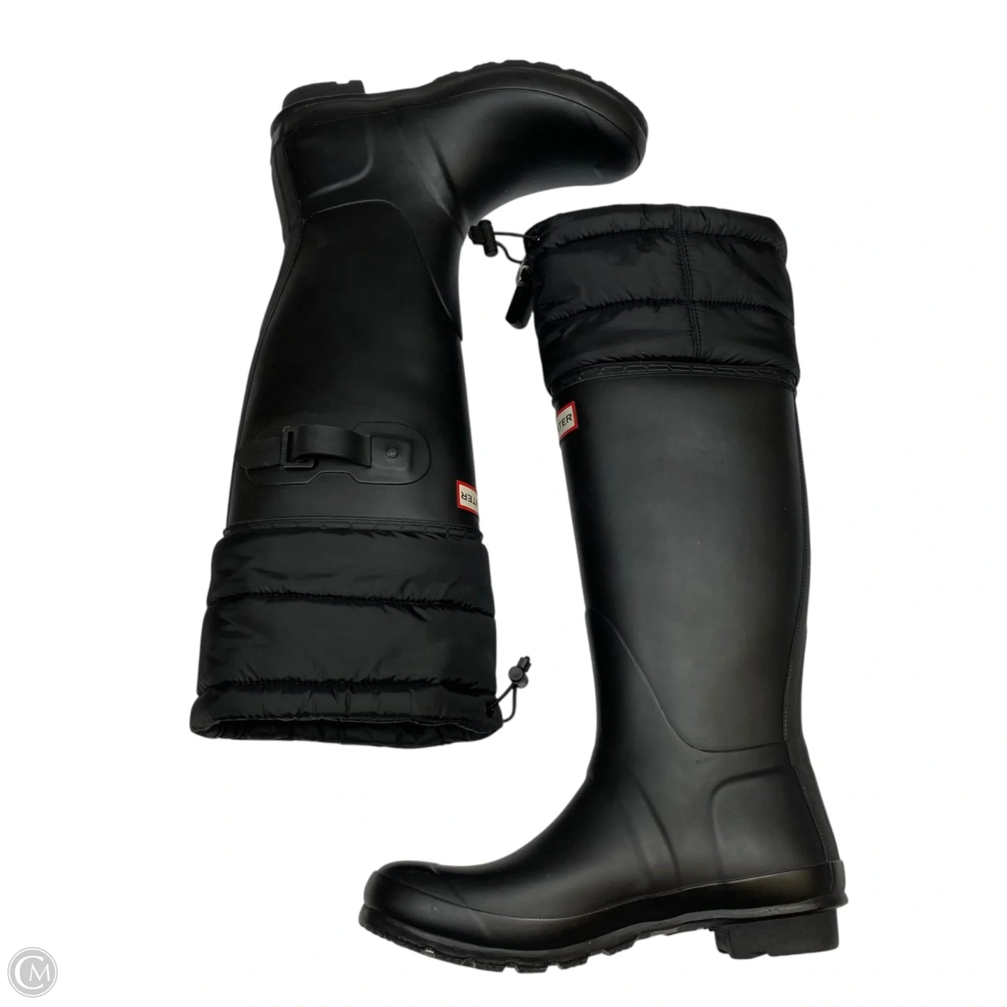 Boots Designer By Hunter In Black, Size: 8