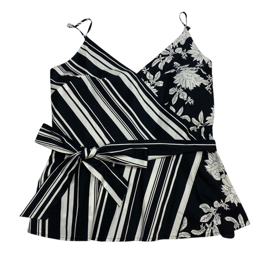 Top Sleeveless By White House Black Market In Black & White, Size: 6