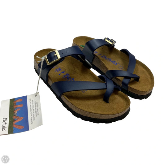 Sandals Flats By Betula In Blue, Size: 5.5