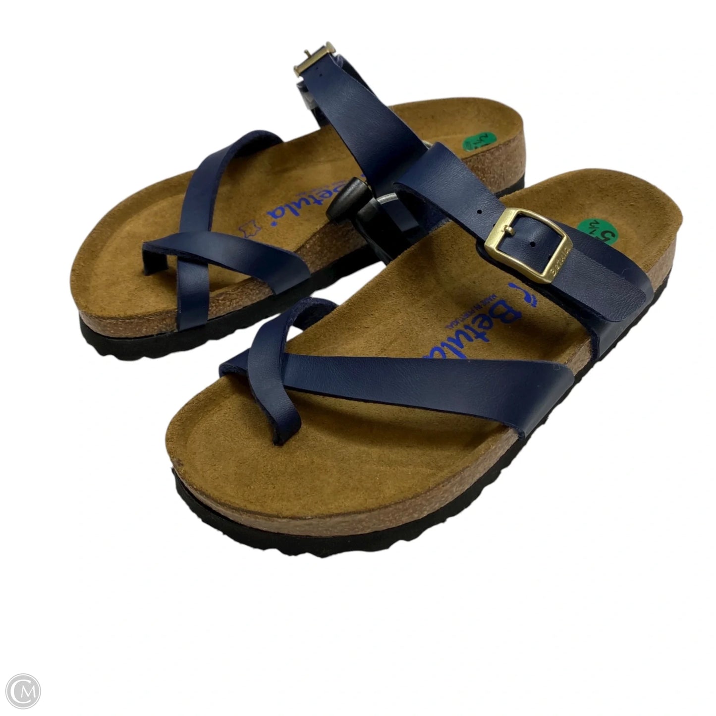 Sandals Flats By Betula In Blue, Size: 5.5