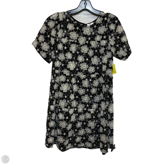 Dress Casual Short By Voy In Black & Cream, Size: S