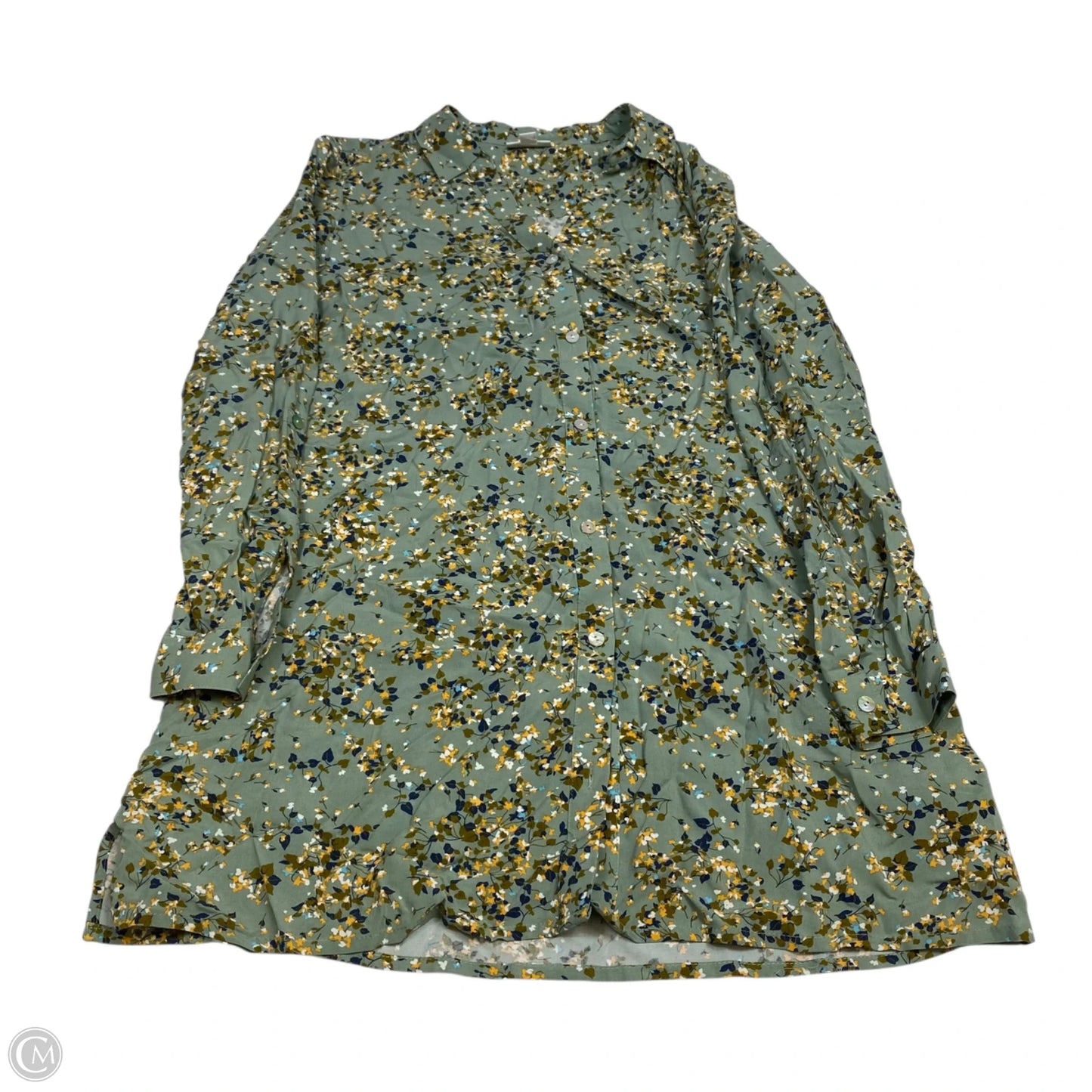 Dress Casual Short By J. Jill In Green, Size: Xs
