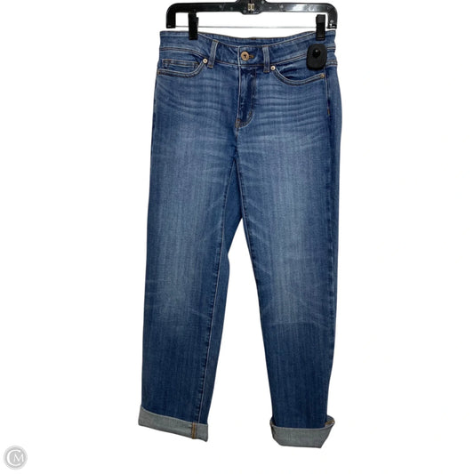 Jeans Boyfriend By J. Jill In Blue Denim, Size: 2